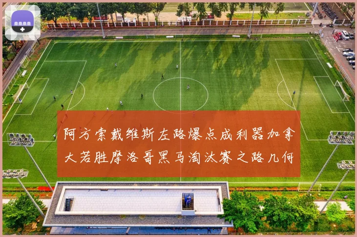 阿方索戴维斯左路爆点成利器加拿大若胜摩洛哥黑马淘汰赛之路几何